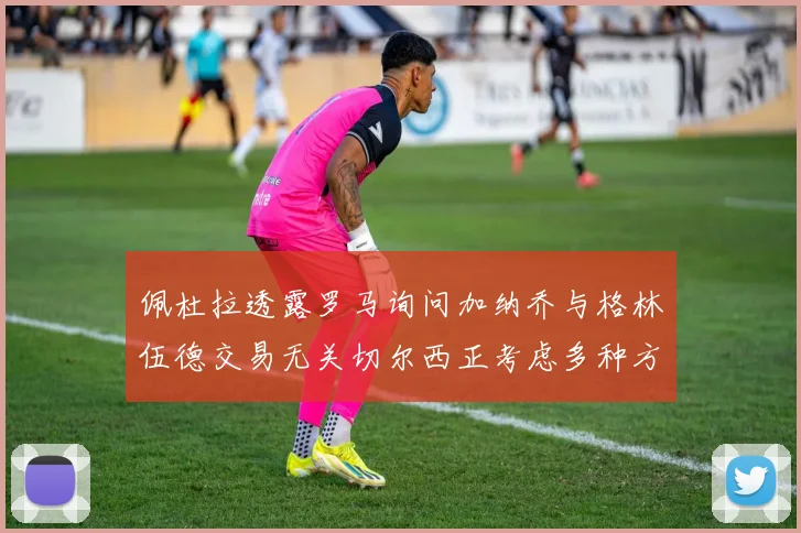 佩杜拉透露罗马询问加纳乔与格林伍德交易无关切尔西正考虑多种方案